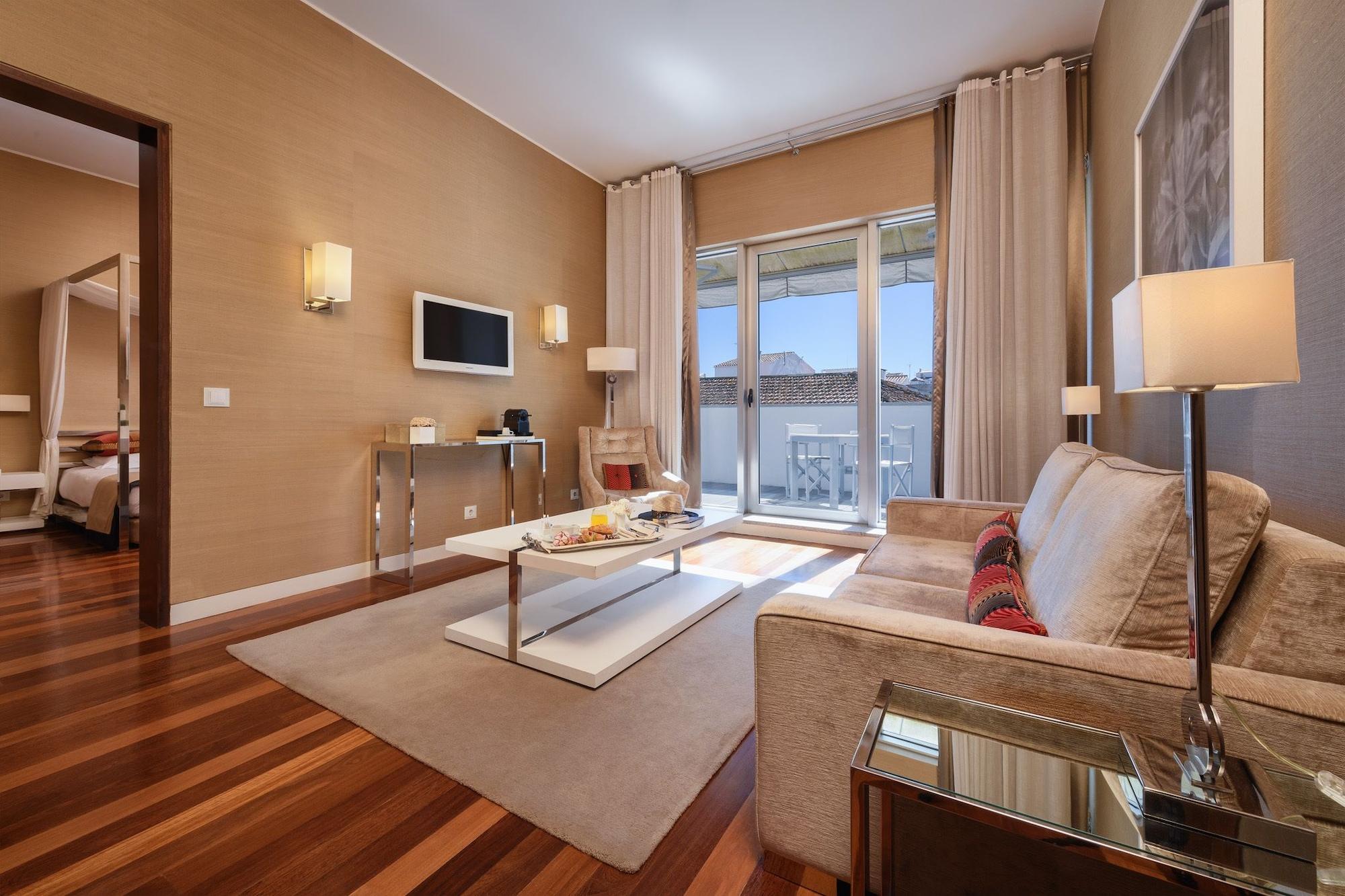 M'Ar De Ar Aqueduto Hotell Évora Eksteriør bilde A living room