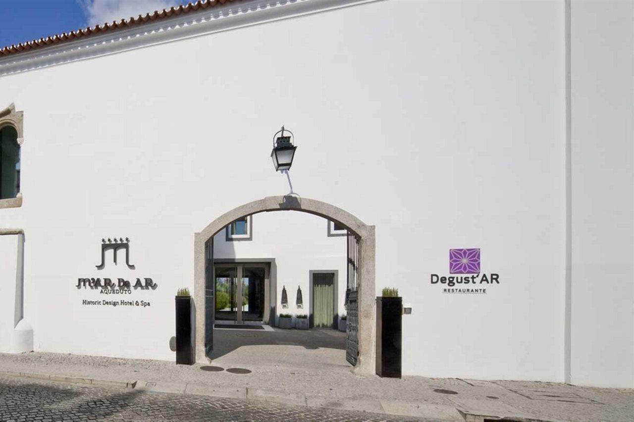 M'Ar De Ar Aqueduto Hotell Évora Eksteriør bilde Entrance to the hotel
